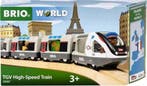 BRIO World TGV-hogesnelheidstrein - Speeltrein voor kinderen, Verzenden