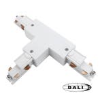 3-Fase Rail DALI T-Vorm Connector Right Outside Wit, Verzenden, Nieuw