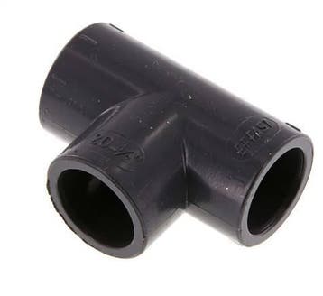 Raccord en T en PVC 20x27mm [5 Pièces], Verzenden