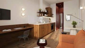 Appartement aan Rue Joseph Dekeyn, Saint-Josse-ten-Noode, Immo, 20 tot 35 m²