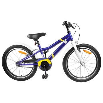 vidaXL Kinderfiets 20 Inch voor 6-11 jaar oud Blauw wit, Verzenden, Nieuw