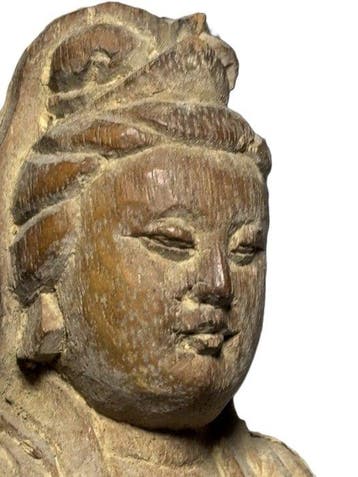 TAIWAN Gwanying Goddess Mother - Hout - China