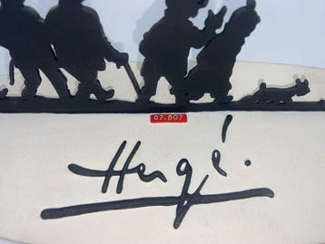 Moulinsart - Tintin - Hommage à Hergé – Sculpture
