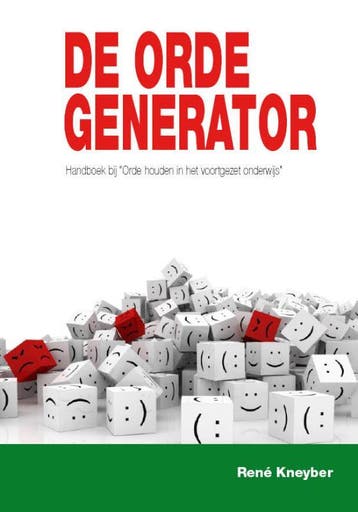 De ordegenerator 9789490120009 René Kneyber, Boeken, Verzenden, Gelezen, René Kneyber