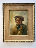 Pompeo Massani (1850-1920) - Pescatore, Antiek en Kunst