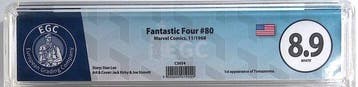 Fantastic Four #80 - EGC 8.9 - 1 Graded comic - EO - 1968, Nieuw