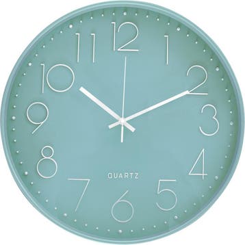 Tyme Wandklok 40cm Klok Modern - Muurklok - Analoog - Stil, Verzenden, Zo goed als nieuw