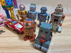 Showa Retro Tin Toys & Wind-Up Toys Set of 11 Including