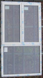 pvc raam , chassis , venster 143 x 256  wit / antraciet, Bricolage & Construction, Ophalen of Verzenden, Raamkozijn