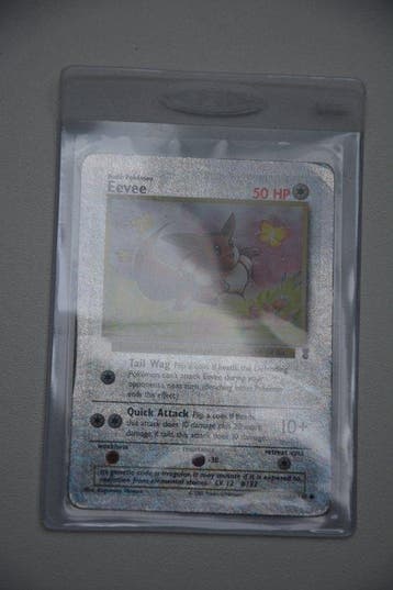 Pokémon - 1 Card - Eevee 74 Reverse holo, Foil - WOTC -, Nieuw
