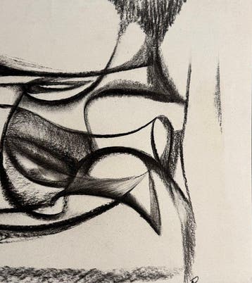 Silvin Bronkart (1915-1967) - Fusain nr15 – Grande