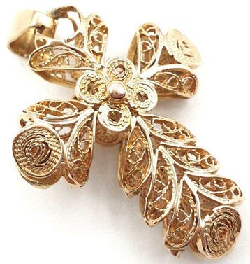Pendentif - 18 carats Or jaune, Bijoux, Sacs & Beauté, Bijoux anciens