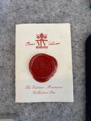 Musei Vaticani - Official Commemorative Pen - Pen, Nieuw
