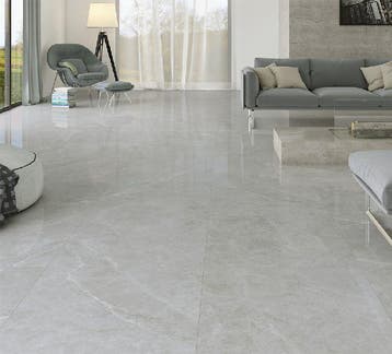 PROEFSTAAL - Marmerlook CALACATTA RIGID GRIJS PVC / PVC klik, Ophalen of Verzenden, Nieuw