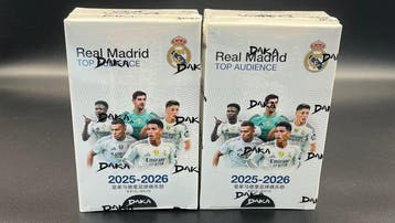 2025/26 DAKA Real Madrid Top Audience Carte dédicacée, Carte