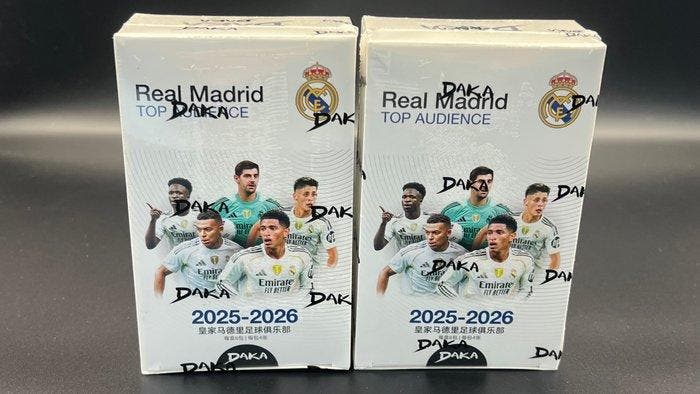 2025/26 DAKA Real Madrid Top Audience Carte dédicacée, Carte, Verzamelen, Stickers