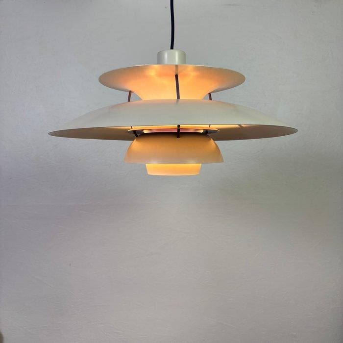 Louis Poulsen - Plafondlamp - PH5 - Metaal, Antiek en Kunst, Antiek | Verlichting