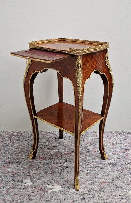 Schrijftafel - Table à écrire - Parquet Versailles -, Antiek en Kunst, Curiosa en Brocante