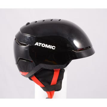 55 56 57 58 59 skihelm/snowboardhelm ATOMIC SAVOR, BLACK/red, Sport en Fitness, Verzenden, Gebruikt, Atomic