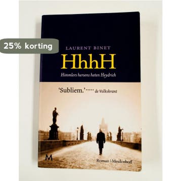 HhhH - Laurent Binet 9789029094788 Laurent Binet, Verzenden, Laurent Binet