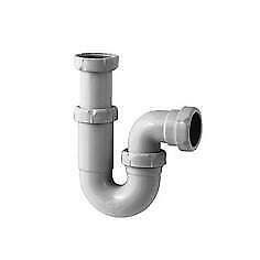 P-sifon telescopisch 11/2”x40mm wit, Doe-het-zelf en Bouw, Buizen en Afvoer, Ophalen of Verzenden, Nieuw
