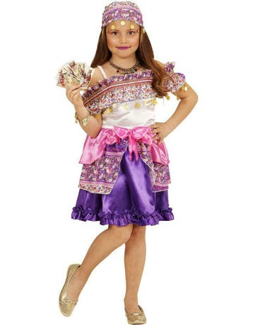 zigeunerin jurk voor meisjes Esmeralda, Ophalen of Verzenden, Nieuw