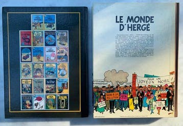 Hergé - 2 livres - Kuifje - Le Monde dHergé - 1983, Nieuw