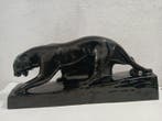 Saint Clement - Beeldje - Black Panther; 45 cm; signed G., Antiquités & Art, Antiquités | Verre & Cristal