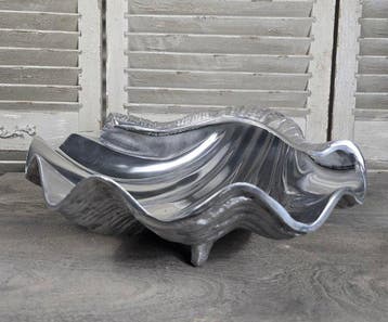 Refroidisseur à vin - Aluminium - coquille de palourde