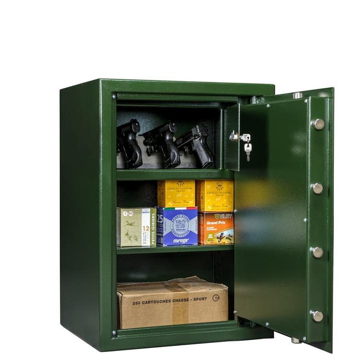 MustangSafes Pistool en Munitiekluis MSP-4, Maison & Meubles, Extincteurs & Coffres-forts, Envoi