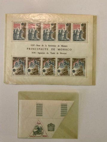 Themacollectie - Postzegels en enveloppen - Monaco