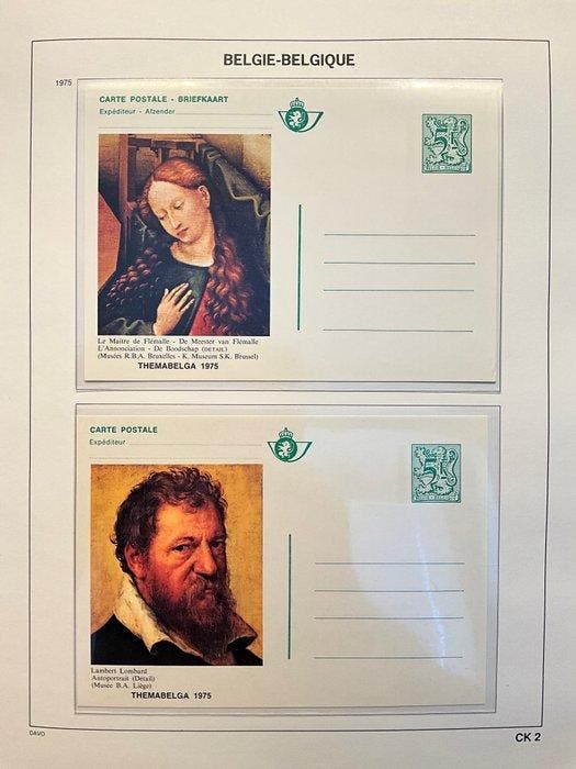 België 1971/2006 - Postkaarten : Mooie verzameling op, Timbres & Monnaies, Timbres | Europe | Belgique