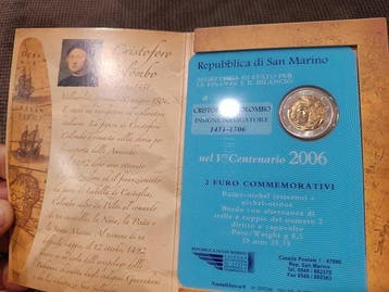 Europa. 2 Euro 2006 (7 coins incl. 2 Euro Vatican Guardia