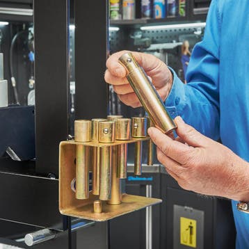 Datona Werkplaatspers 50 ton + Perspennen - Datona - Zwart, Doe-het-zelf en Bouw, Ophalen of Verzenden, Nieuw
