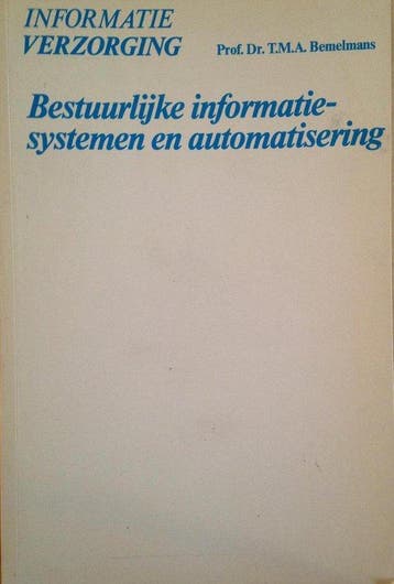 Bestuurlijke informatiesystemen en automatisering, Boeken, Verzenden, Nieuw