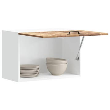 vidaXL Keukenbovenkast Lucca bewerkt hout oud houtkleurig, Verzenden