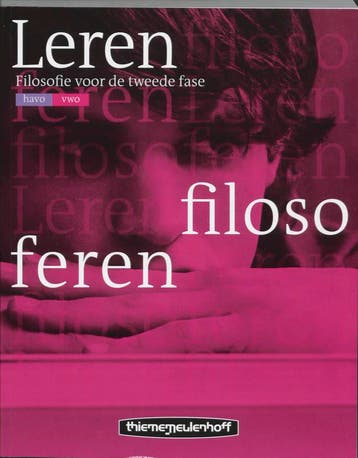 Leren filosoferen Havo/Vwo 9789006480603 M. Slagter, Verzenden, Gelezen, M. Slagter