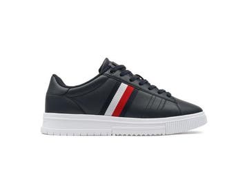 Veiling - Tommy Hilfiger Supercup Leather Desert Sky - 41, Nieuw