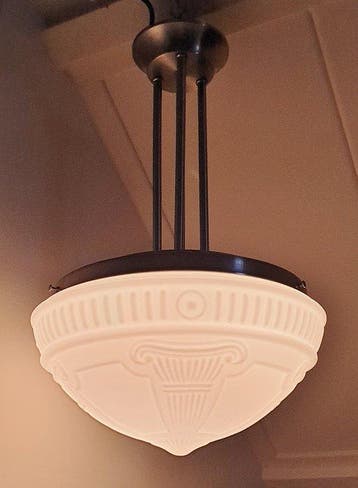 Marchant - Lamp - Opaline glas, Antiek en Kunst