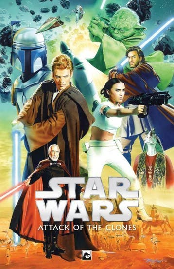 Attack of the clones / episode II / Star Wars 9789460786358, Verzenden, Zo goed als nieuw, George Lucas
