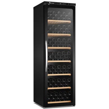 Wijnkoelkast | EXCLUSIVE | 470L (168x 75cl) | Zwart | 1, Verzenden, Nieuw in verpakking