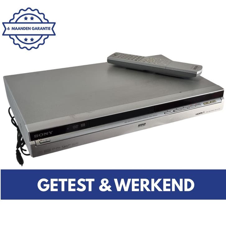Sony RDR-HX750 | DVD Recorder | DVD Speler | CD DVD, Audio, Tv en Foto, DVD spelers, Met harddisk, Gebruikt, Sony, Dvd-recorder