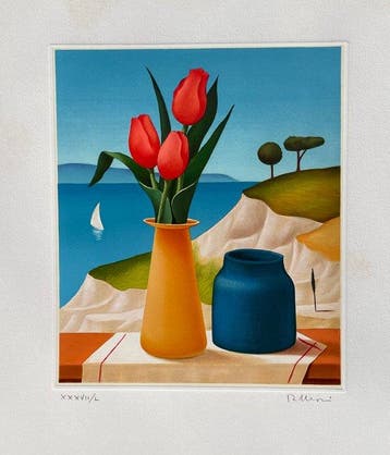 Roberto Masi (1940-2011) - Tulipani Rossi