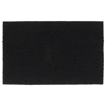 vidaXL Deurmat 50x80 cm getufte kokosvezel zwart, Verzenden, Nieuw