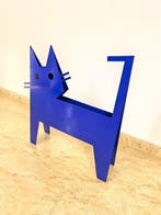 José Soler Art - The Cat KH. Blue - NO Reserve, Antiquités & Art