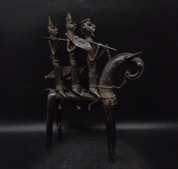 Cavalier - sculptuur - sao - Tsjaad (Zonder minimumprijs), Antiek en Kunst, Kunst | Niet-Westerse kunst