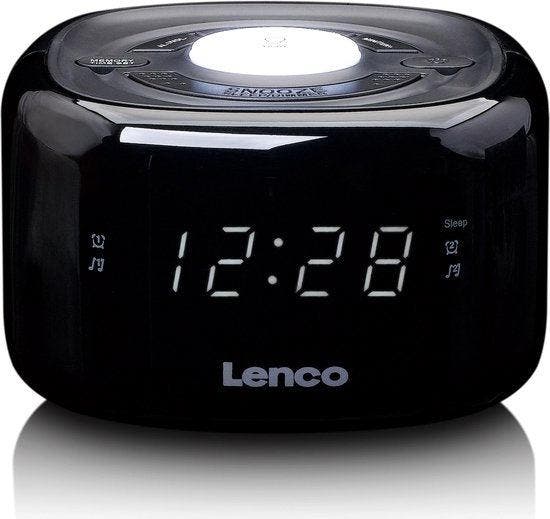 Wekkerradio - Digitale wekker - Alarmklok - Zwart - Lenco -, Maison & Meubles, Accessoires pour la Maison | Horloges, Envoi