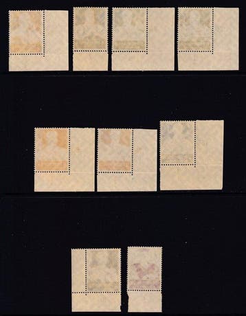 Empire allemand 1934 - Aide d’urgence allemande : États