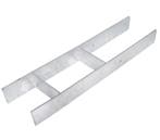 Starx h-paalhouder voor paal 120x120 mm verzinkt, Doe-het-zelf en Bouw, Nieuw