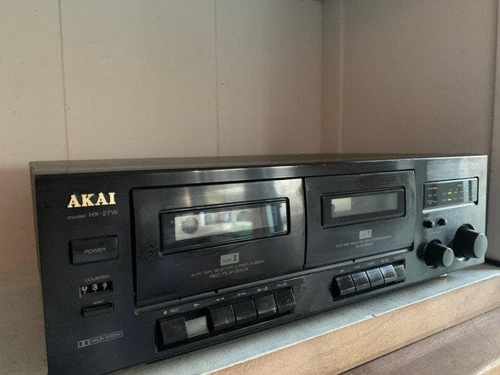 Akai - HX-27W Audiocassette deck, TV, Hi-fi & Vidéo, Radios